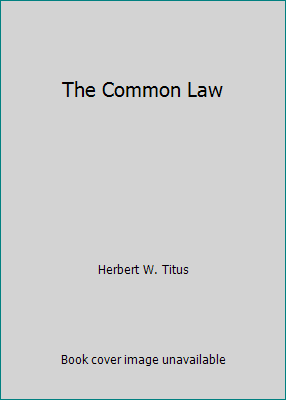 The Common Law 1570874336 Book Cover