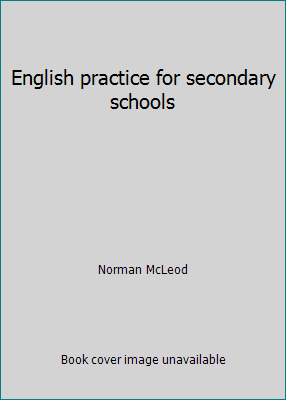 English practice for secondary schools B0007JZ7X4 Book Cover