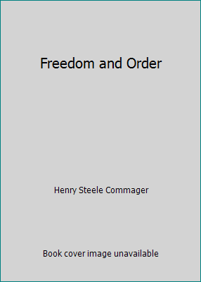 Freedom and Order B000THKXY2 Book Cover