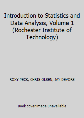 Introduction to Statistics and Data Analysis, V... 0495439614 Book Cover
