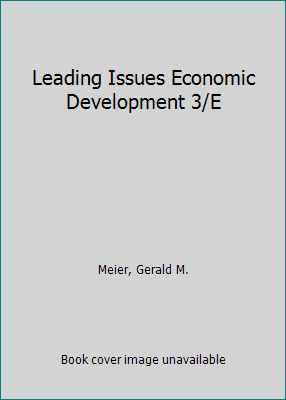 Leading Issues Economic Development 3/E 019502043X Book Cover