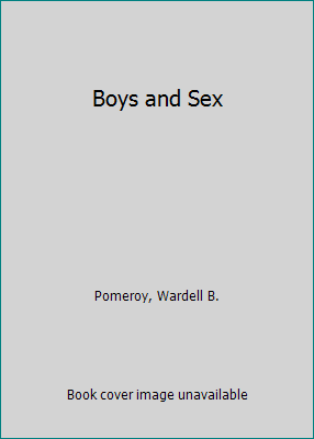 Boys and Sex 0440907535 Book Cover