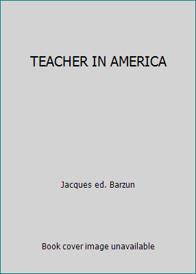 TEACHER IN AMERICA B000L3499E Book Cover