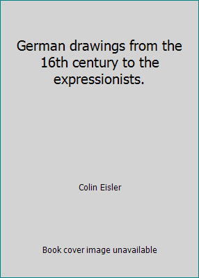 German drawings from the 16th century to the ex... B007T4KS2A Book Cover