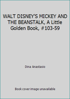 WALT DISNEY'S MICKEY AND THE BEANSTALK, A Littl... B000VB7XMQ Book Cover