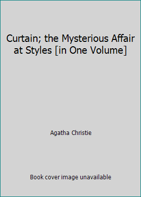 Curtain; the Mysterious Affair at Styles [in On... B002CCBALW Book Cover