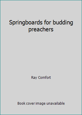 Springboards for budding preachers 187885934X Book Cover