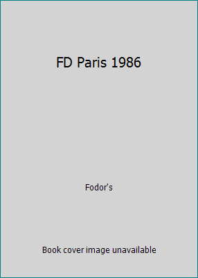 FD Paris 1986 0679012656 Book Cover