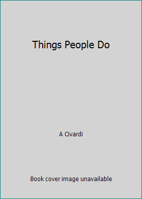 Things People Do 1851230661 Book Cover