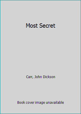 Most Secret B000BNGH6M Book Cover