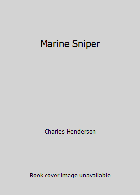 Marine Sniper 074740562X Book Cover