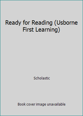 Ready for Reading (Usborne First Learning) 0439120497 Book Cover