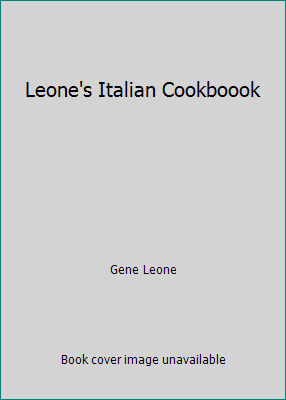 Leone's Italian Cookboook B00HLV71F8 Book Cover