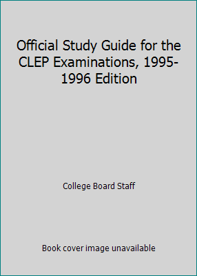 Official Study Guide for the CLEP Examinations,... 0874475120 Book Cover