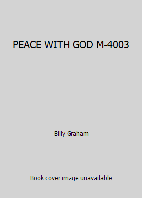 PEACE WITH GOD M-4003 B007RJOQG6 Book Cover