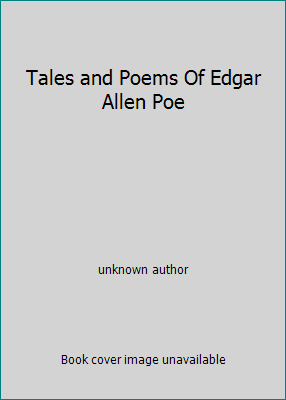 Tales and Poems Of Edgar Allen Poe B00TAFTK1G Book Cover