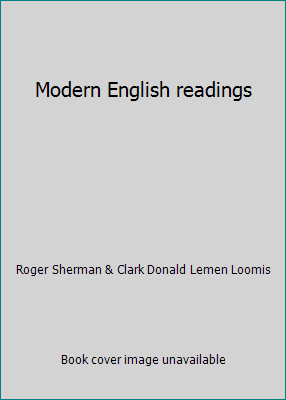 Modern English readings B0014LCSIG Book Cover