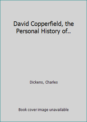David Copperfield, the Personal History of.. [French] B002IA9PS8 Book Cover