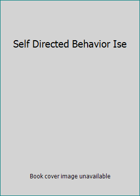 Self Directed Behavior Ise 0495187593 Book Cover