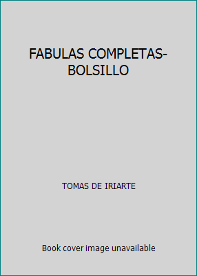 FABULAS COMPLETAS-BOLSILLO 8415605730 Book Cover