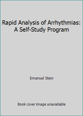 Rapid Analysis of Arrhythmias: A Self-Study Pro... 081211499X Book Cover