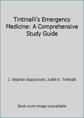 Tintinalli's Emergency Medicine: A Comprehensiv... 0071744665 Book Cover