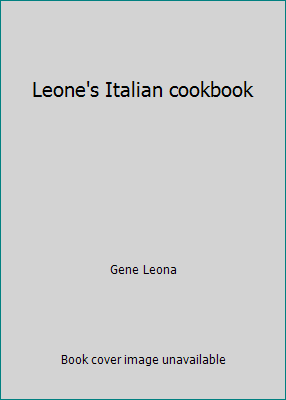 Leone's Italian cookbook B007ELLVTW Book Cover