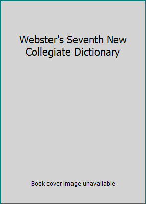 Webster's Seventh New Collegiate Dictionary [German] B000H2AOZM Book Cover