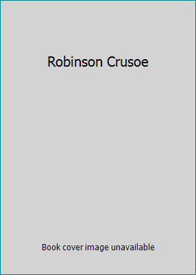 Robinson Crusoe B000HIQ29I Book Cover