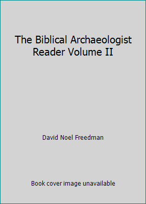 The Biblical Archaeologist Reader Volume II B0027J03PE Book Cover