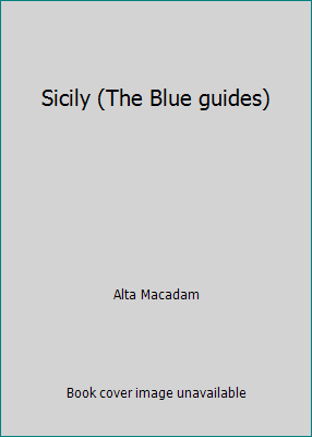 Sicily (The Blue guides) 0510016227 Book Cover