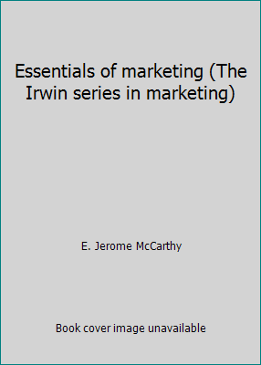 Essentials of marketing (The Irwin series in ma... 0256026483 Book Cover