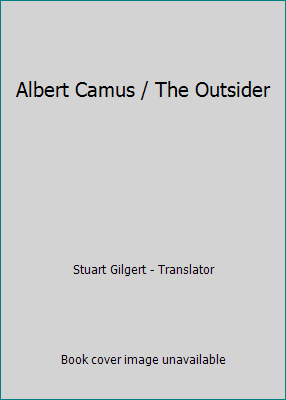 Albert Camus / The Outsider B000EVCTC2 Book Cover