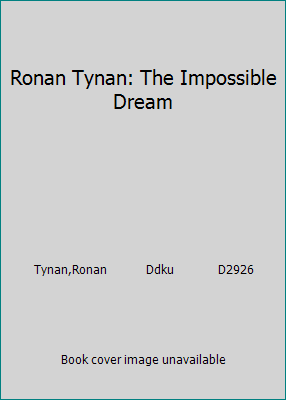 Ronan Tynan: The Impossible Dream 0769777279 Book Cover