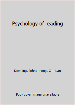 Psychology of reading 0023300205 Book Cover
