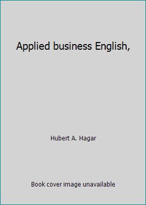 Applied business English, B00085QA4C Book Cover