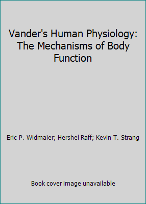 Vander's Human Physiology: The Mechanisms of Bo... 0073192279 Book Cover