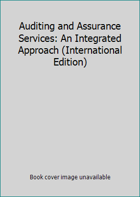 Auditing and Assurance Services: An Integrated ... 0130483753 Book Cover