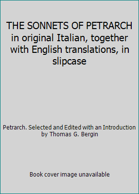 THE SONNETS OF PETRARCH in original Italian, to... B010GT3G6O Book Cover