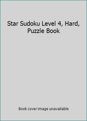 Star Sudoku Level 4, Hard, Puzzle Book 1403729123 Book Cover