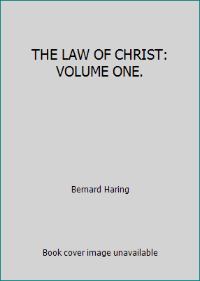THE LAW OF CHRIST: VOLUME ONE. B000HGUWVO Book Cover