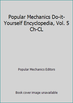 Popular Mechanics Do-it-Yourself Encyclopedia, ... 0878510702 Book Cover