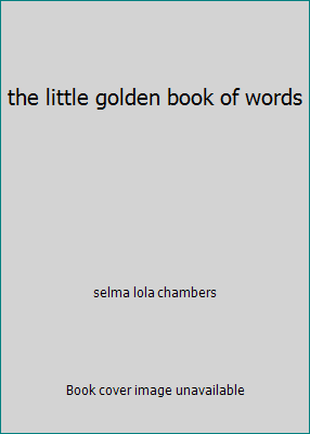 the little golden book of words B002K52N3U Book Cover