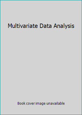 Multivariate Data Analysis 0132281392 Book Cover