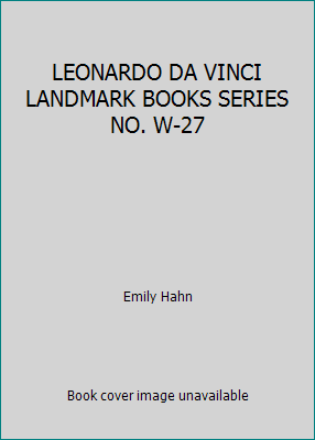 LEONARDO DA VINCI LANDMARK BOOKS SERIES NO. W-27 B00570DTVA Book Cover