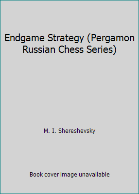 Endgame Strategy (Pergamon Russian Chess Series) 0080297463 Book Cover