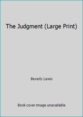 The Judgment (Large Print) 1611295734 Book Cover