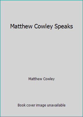 Matthew Cowley Speaks B000N28Z6G Book Cover