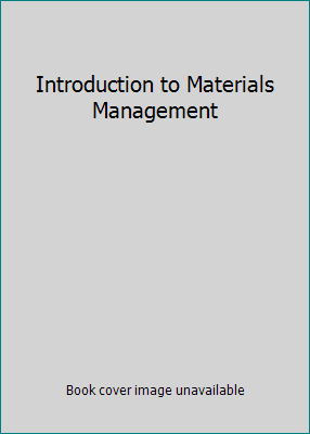 Introduction to Materials Management 013123045X Book Cover
