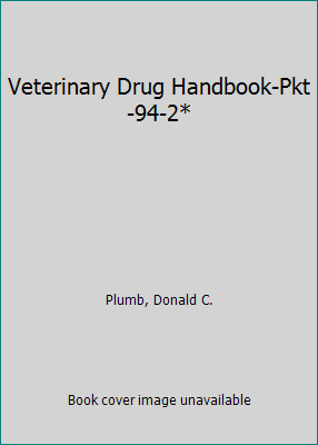 Veterinary Drug Handbook-Pkt-94-2* 0813823528 Book Cover